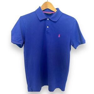 Ralph Lauren Blue Polo Golf Classic-Fit Polo Shirt Size M